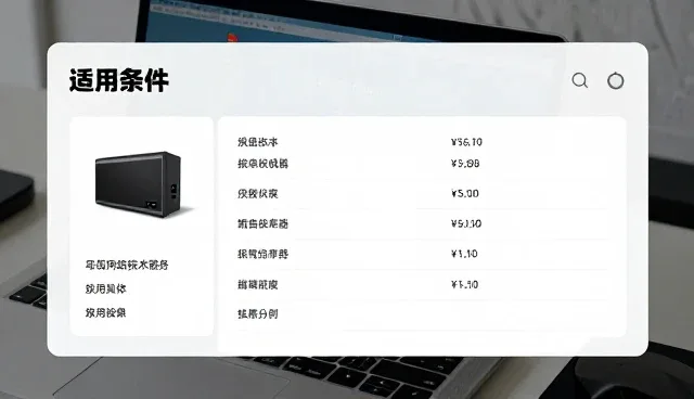 网络技术服务性能优化需精准匹配适用条件